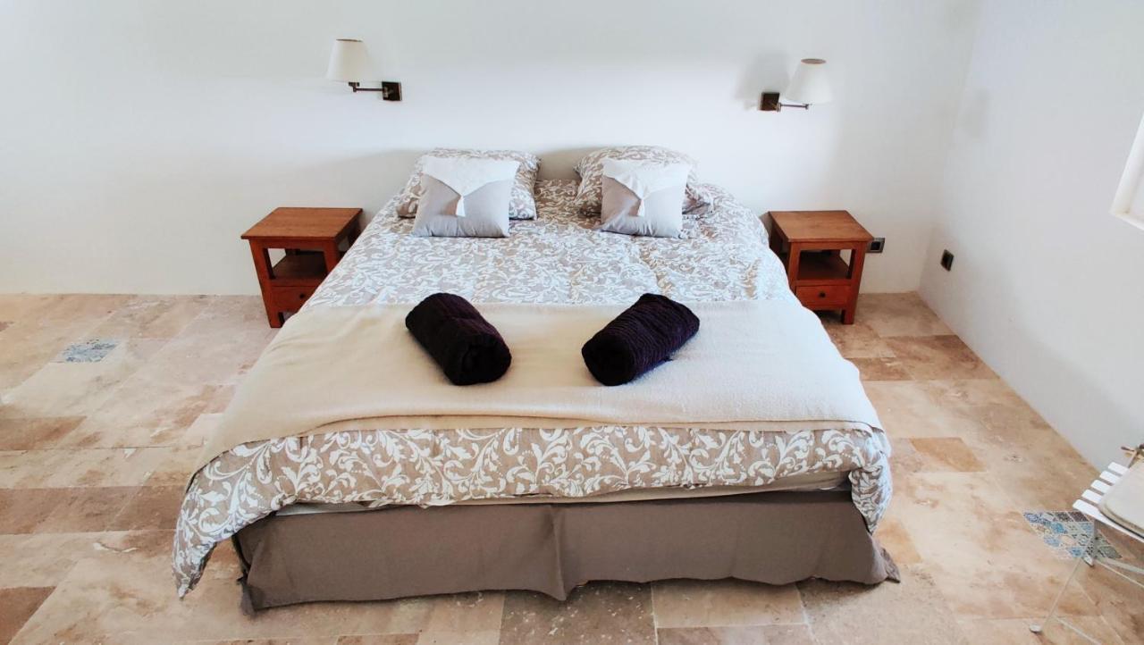 Apartamento Superbe chambre 20 m2, climatisée, parking, jardin, calme, 10 mn pont du Gard #7 Rochefort-du-Gard Exterior foto