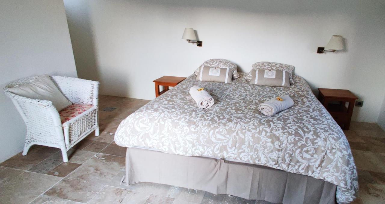 Apartamento Superbe chambre 20 m2, climatisée, parking, jardin, calme, 10 mn pont du Gard #7 Rochefort-du-Gard Exterior foto