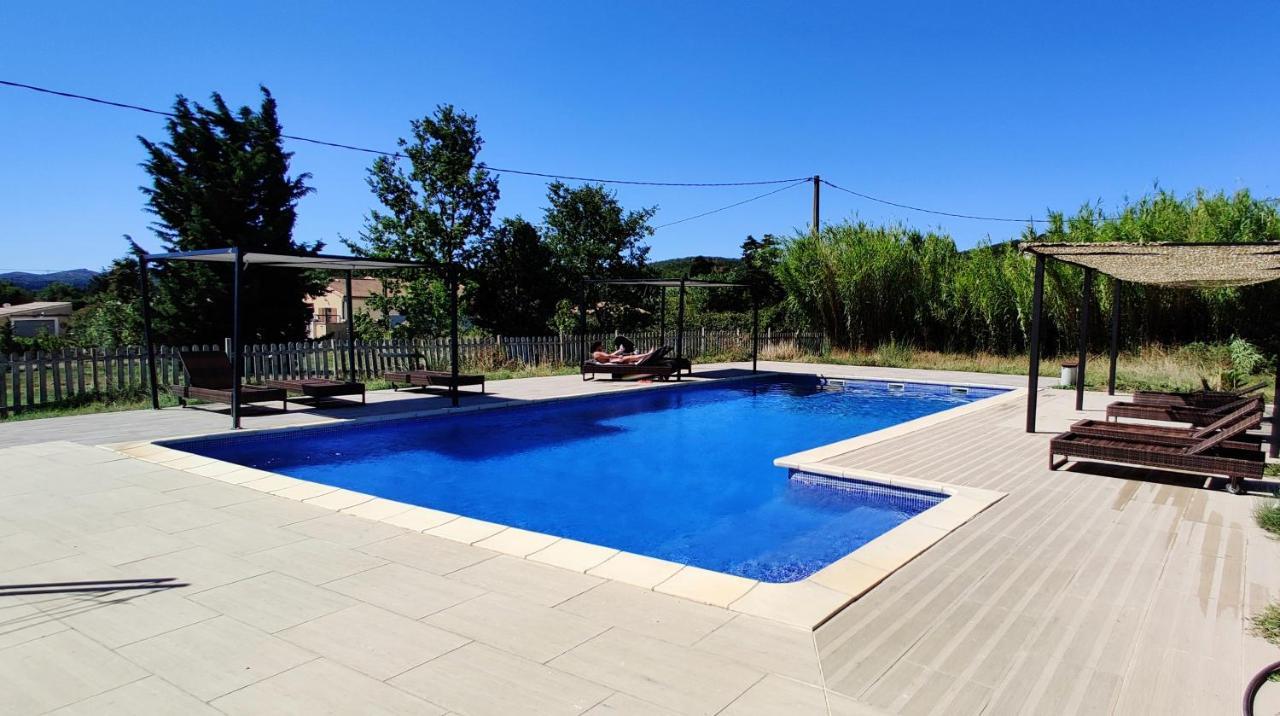 Apartamento Superbe chambre 20 m2, climatisée, parking, jardin, calme, 10 mn pont du Gard #7 Rochefort-du-Gard Exterior foto